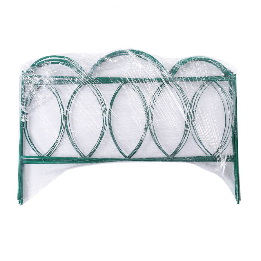 Ограждение декоративное, 70х482 см, 5 секций, металл,