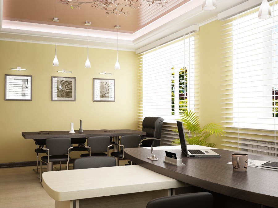 Цвет стен в кабинете