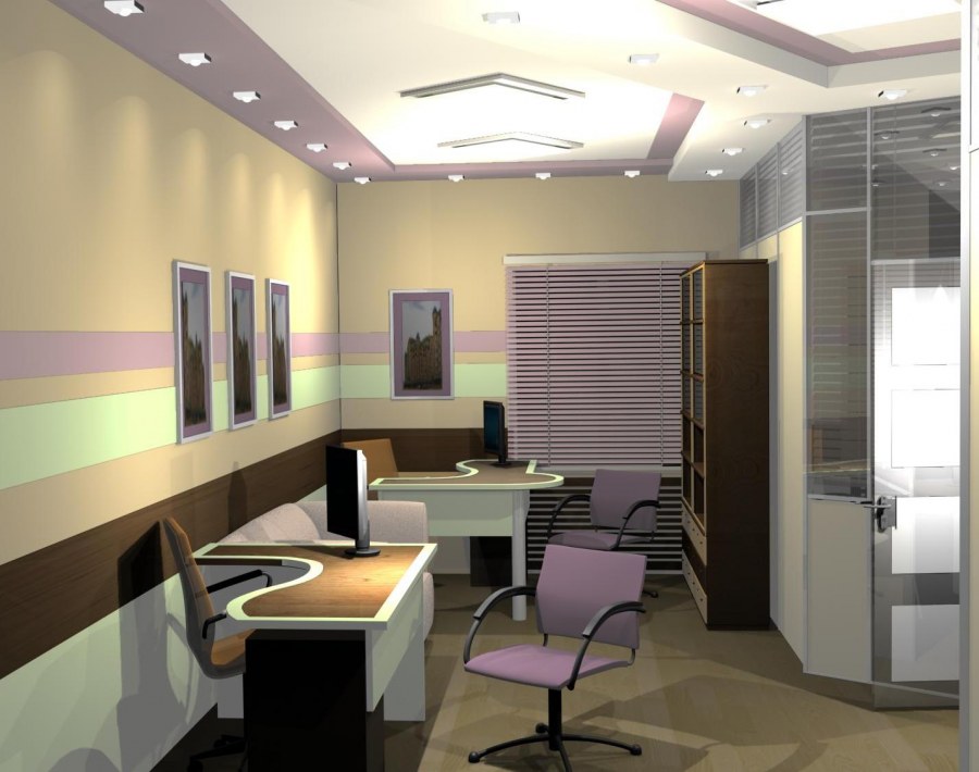 Интерьер маленьких офисов