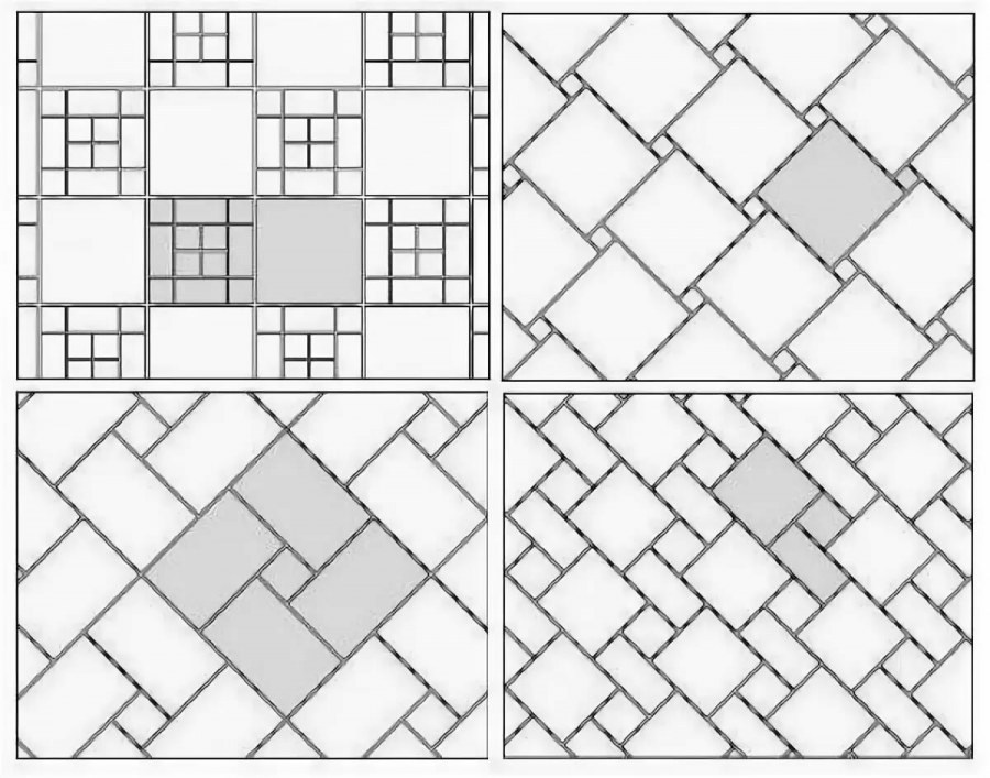 Схемы раскладка кафельной плитки