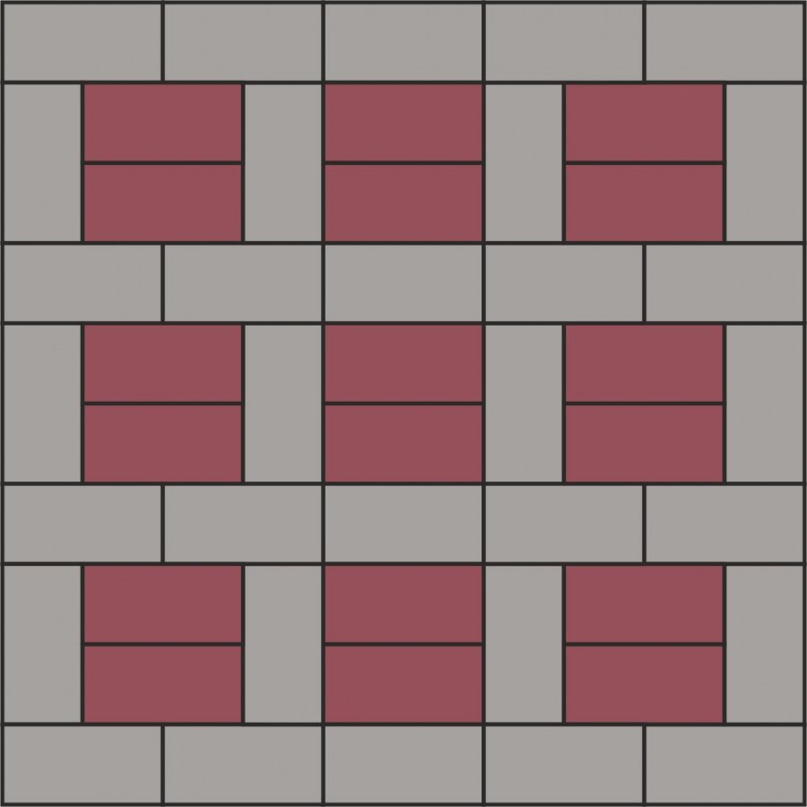Брусчатка укладка вразбежку