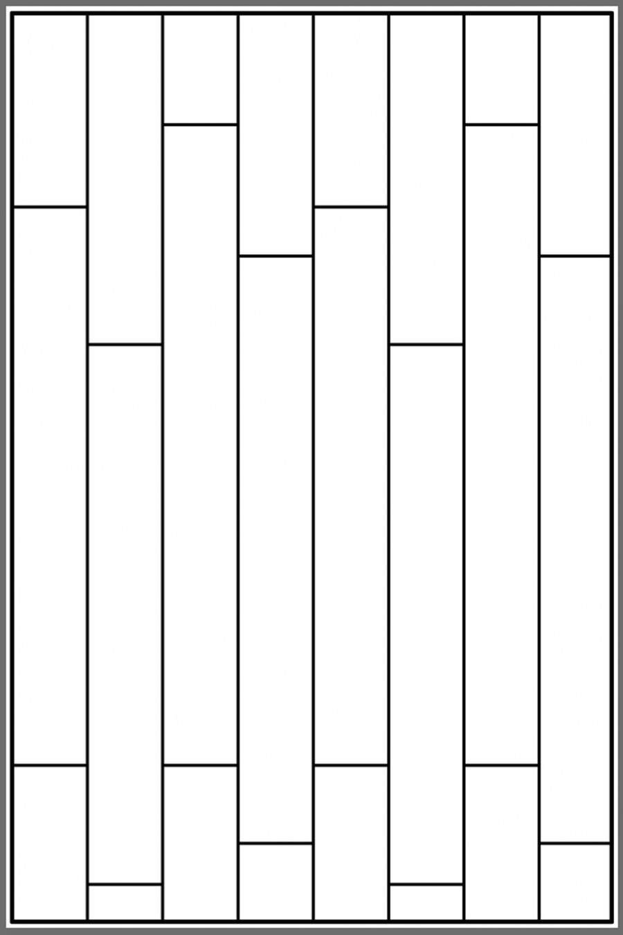 Раскладка тротуарной плитки кирпичик серый белый