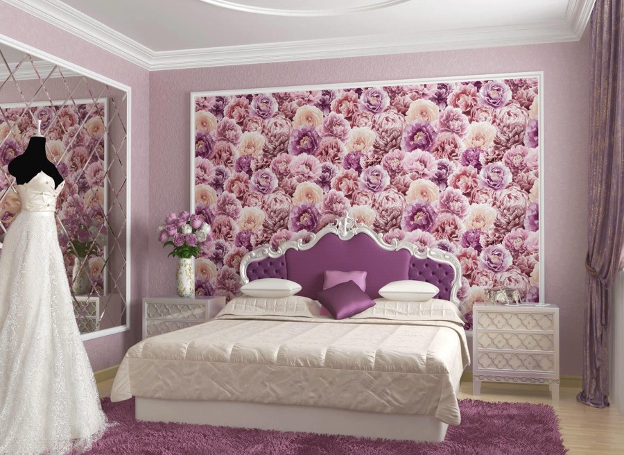 Обои компаньоны для спальни