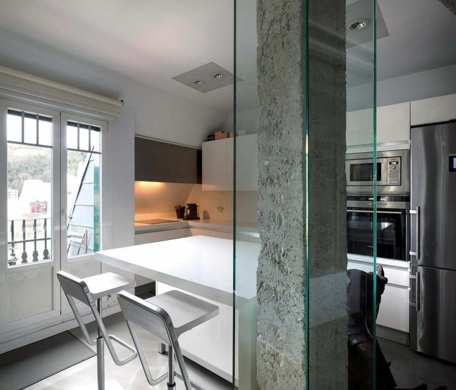 Бетонные колонны лофт