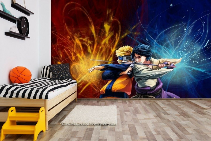 Фотообои в стиле аниме в комнату
