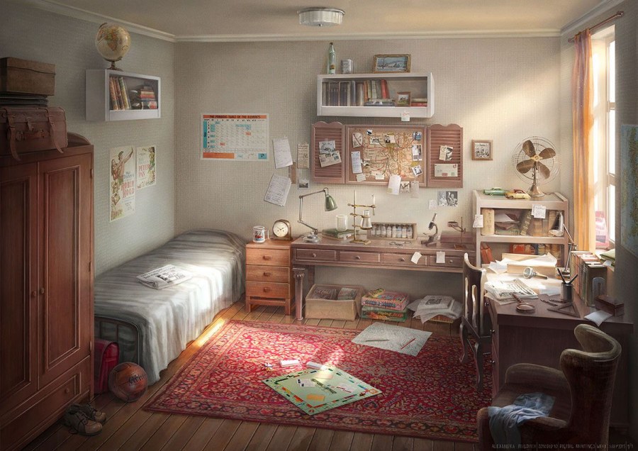 Квартира в стиле аниме