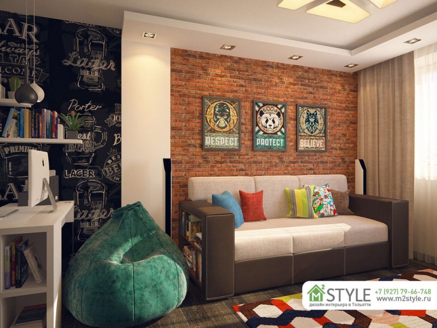 Квартира в стиле арт Хаус