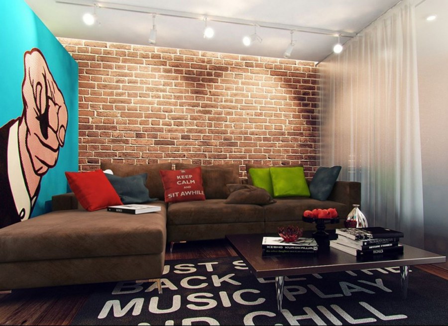 Квартира в стиле поп арт