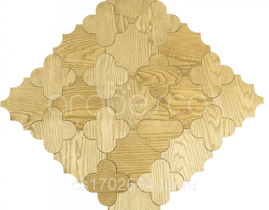 Arabesco / декор для стен дуб браш Тобакко, планки 80х100-400мм