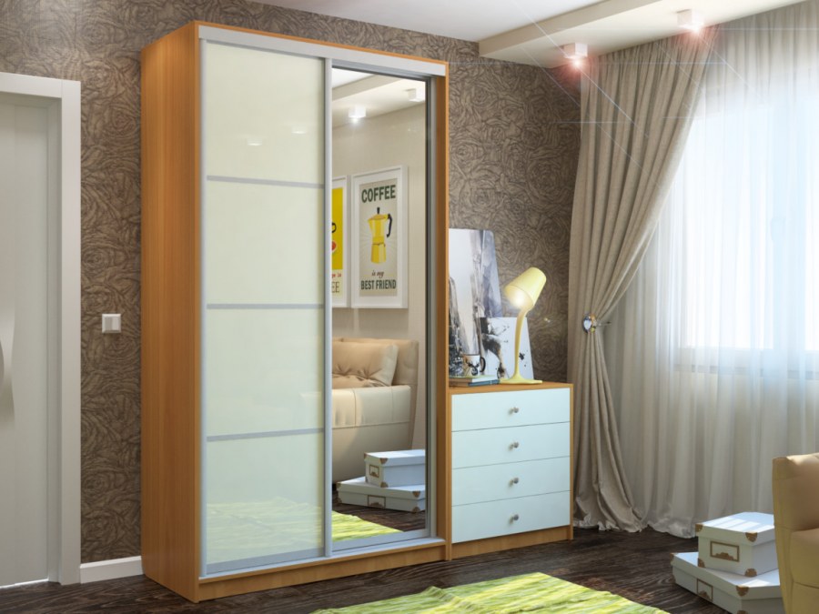 Шкаф купе Ксения 1200