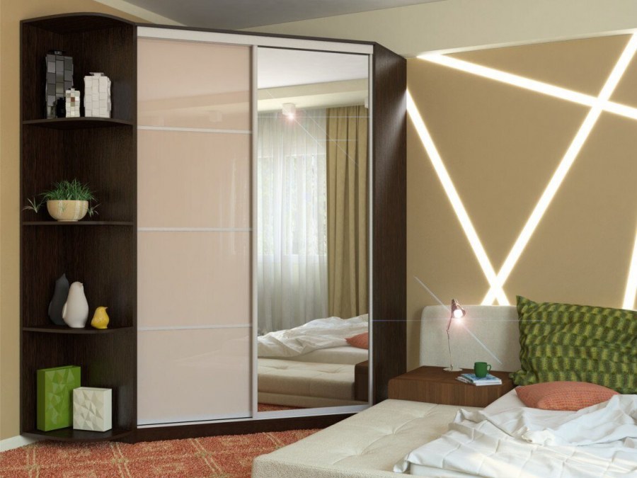 Шкаф купе Анна угловой 1450 х 1450 х 2200