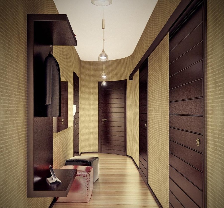 Прихожая в стиле Сканди