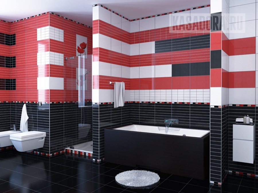 Уралкерамика красная плитка дуэт
