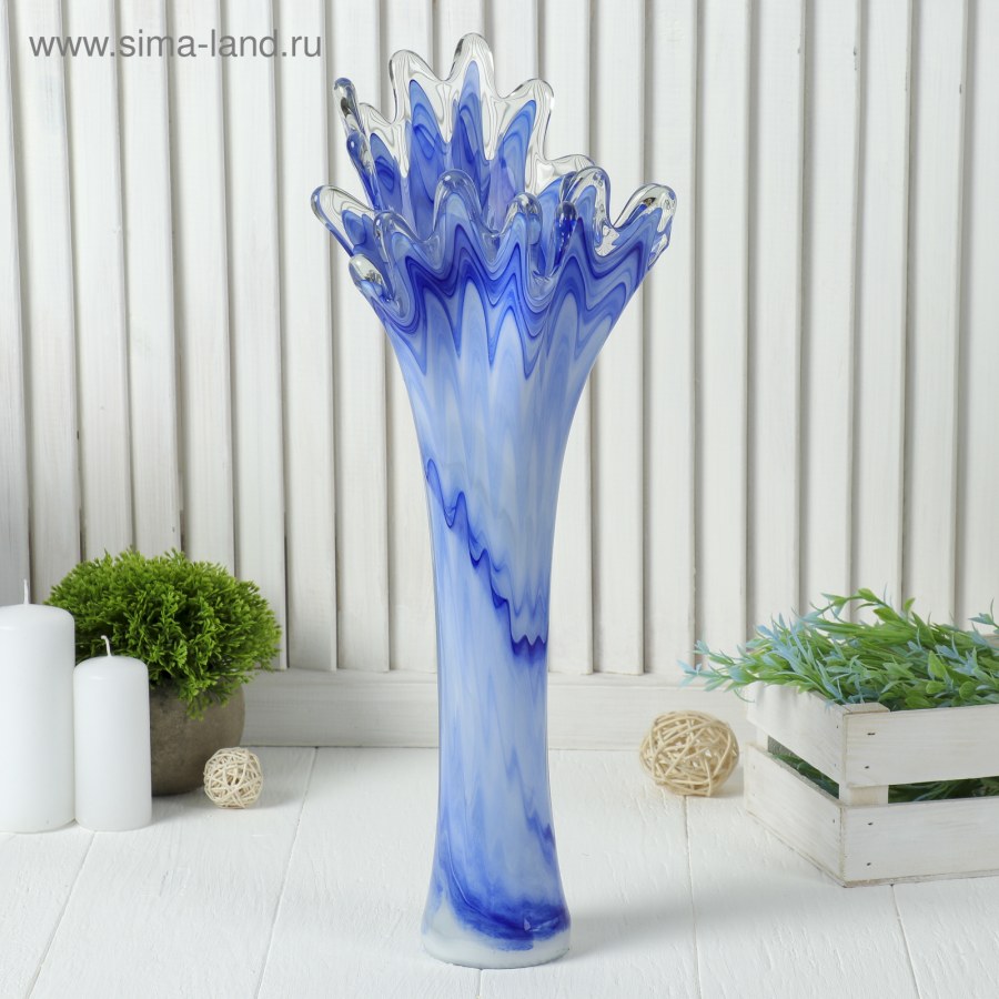 Ваза "коралл-сосулька" береза