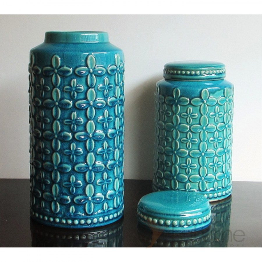 Ваза из бирюзы