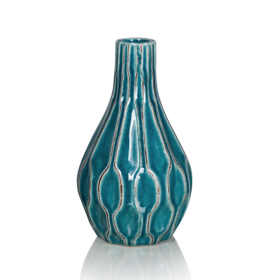 Бирюзовая ваза