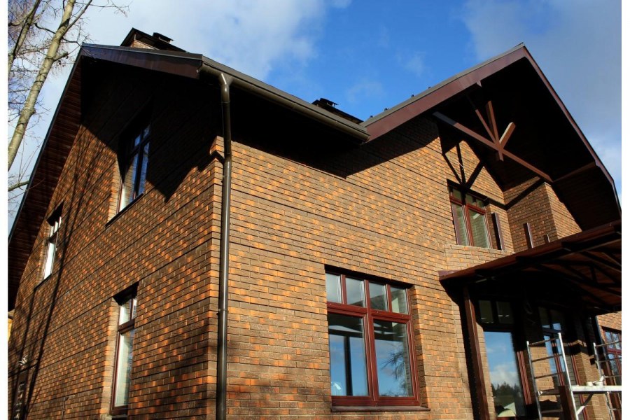 Голицынский кирпич Везувий Винтаж