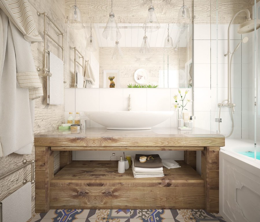 Ванная комната в финском стиле