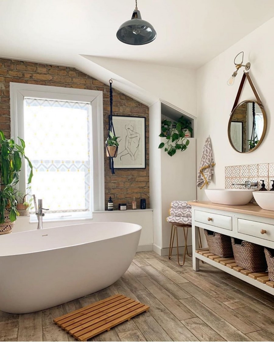 Ванна в стиле МИД сенчури