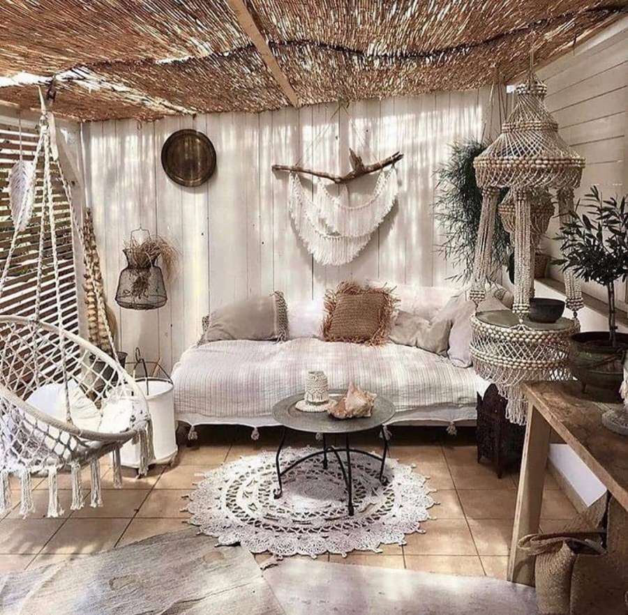 Домик в стиле бохо