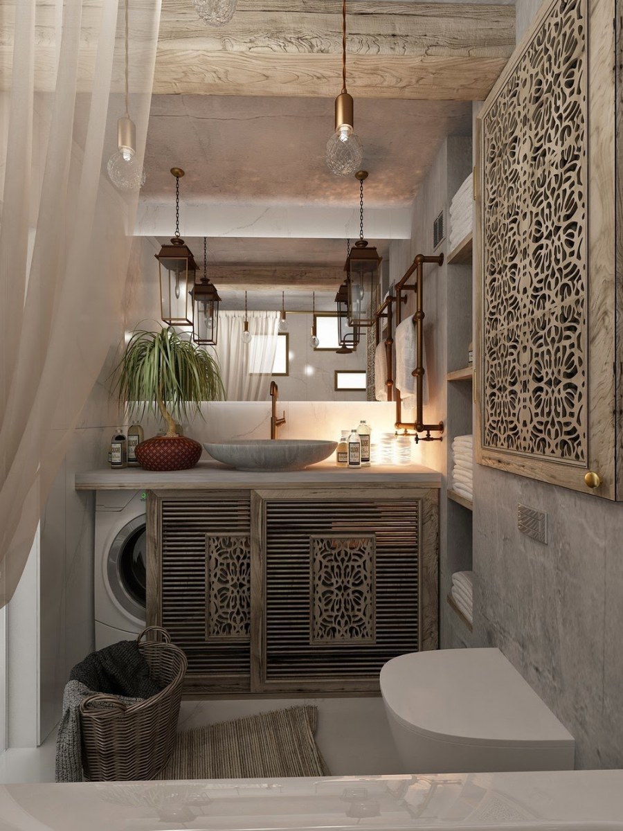 Ванная в марокканском стиле