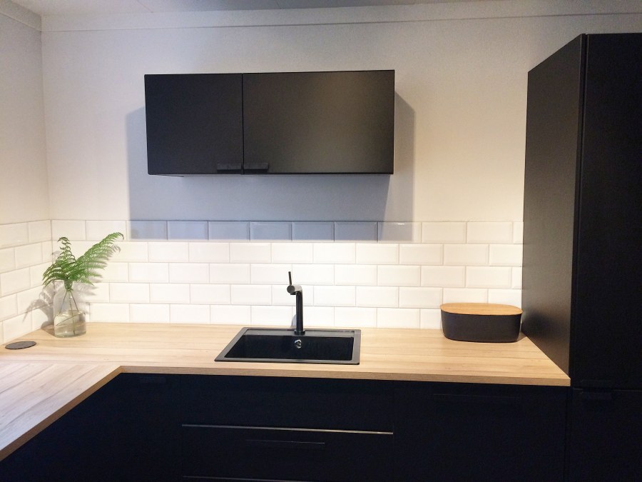 Кухня икеа дуб