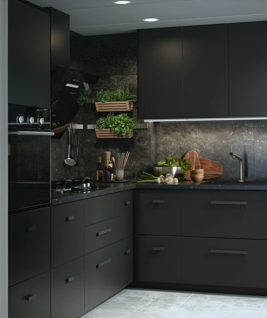 Кухня ikea Кунгсбакка