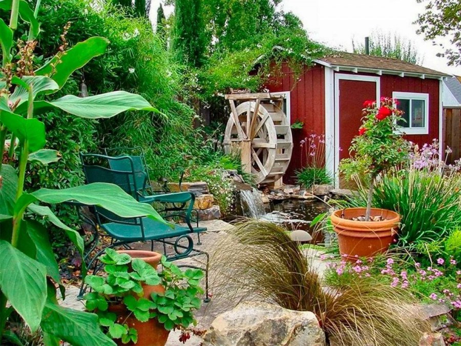 Ландшафтный стиль Кантри