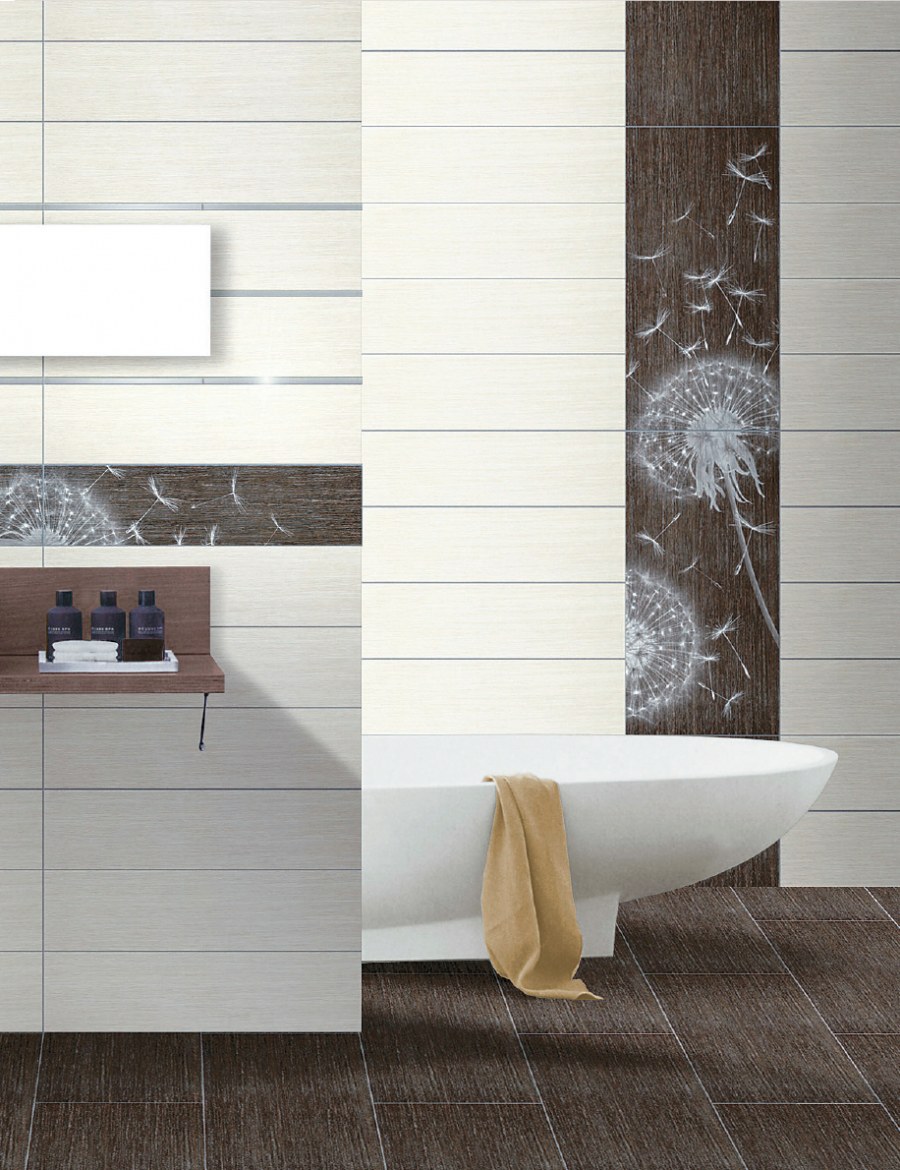 Бордюр Rondine Silk form Tralcio Honey 7.5х15