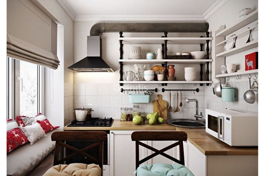 Маленькие уютные кухни