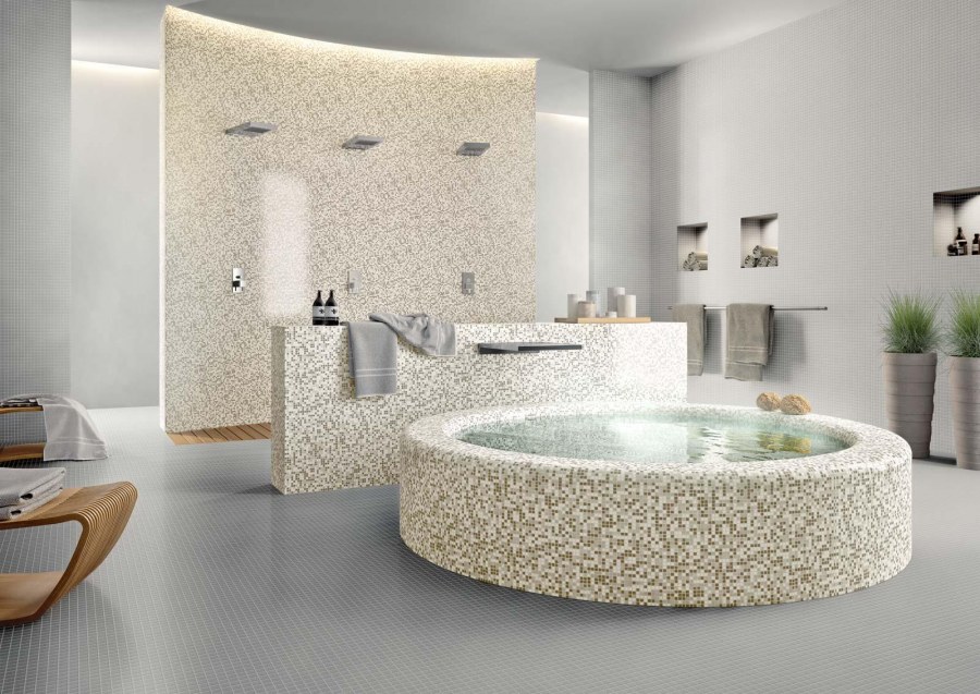 Плитка мозаика в интерьере