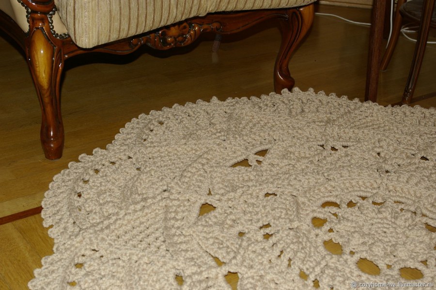 Ковры из полиэфирного шнура "Король попкорна"