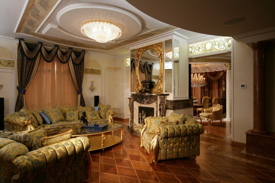 Гостиная в стиле Ампир