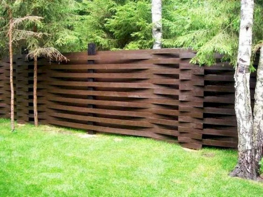 Забор канадская плетенка