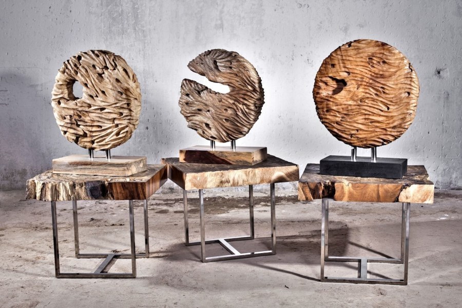 Необычные предметы интерьера из дерева