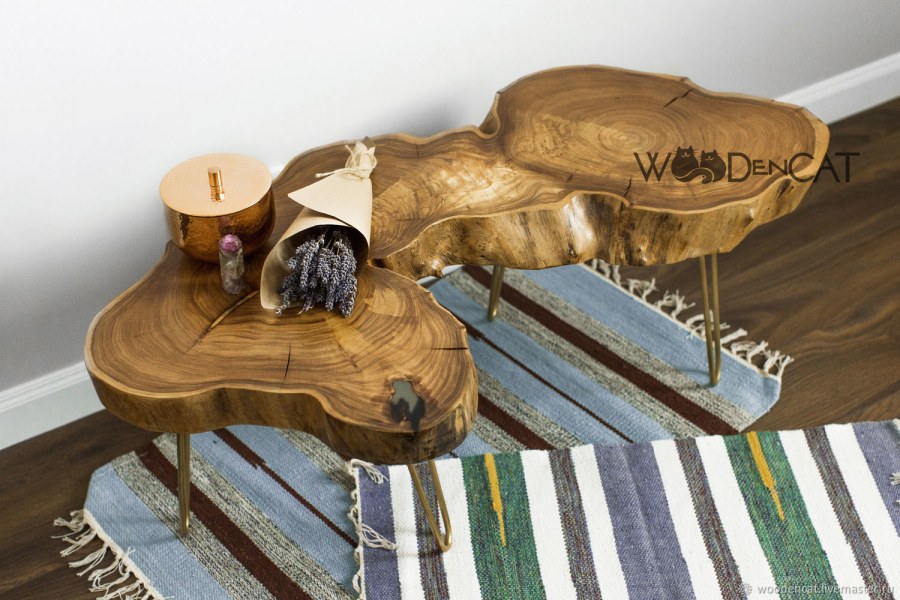 Журнальный столик карагач