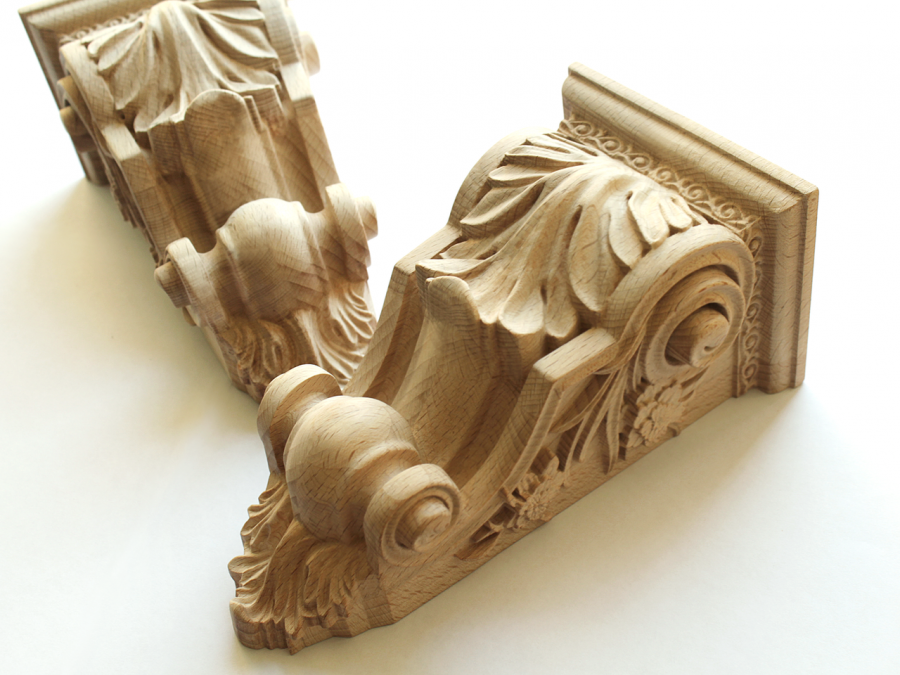 Резной декор из дерева