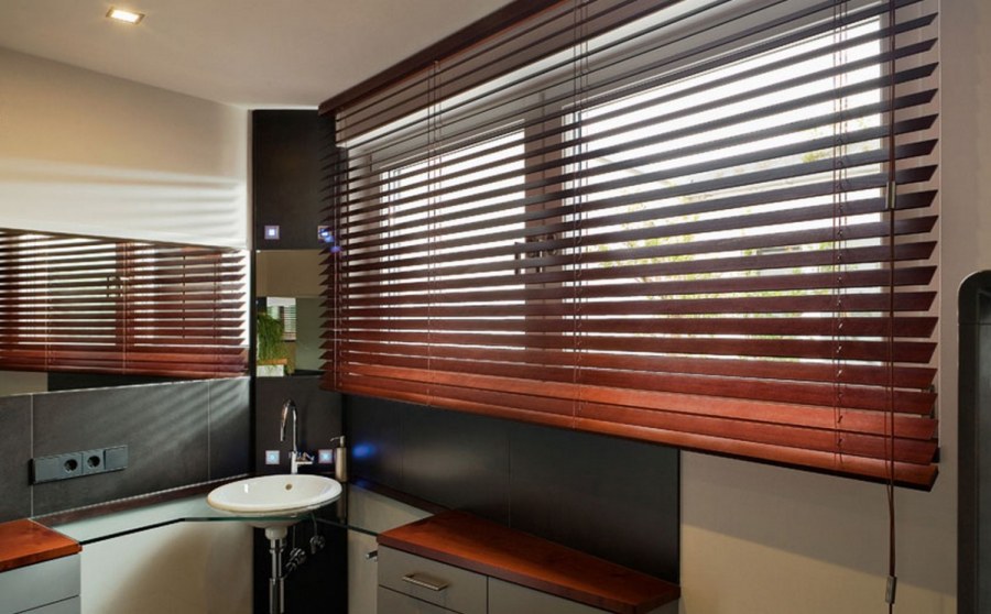 Деревянные жалюзи ламель 50мм. Гранд система