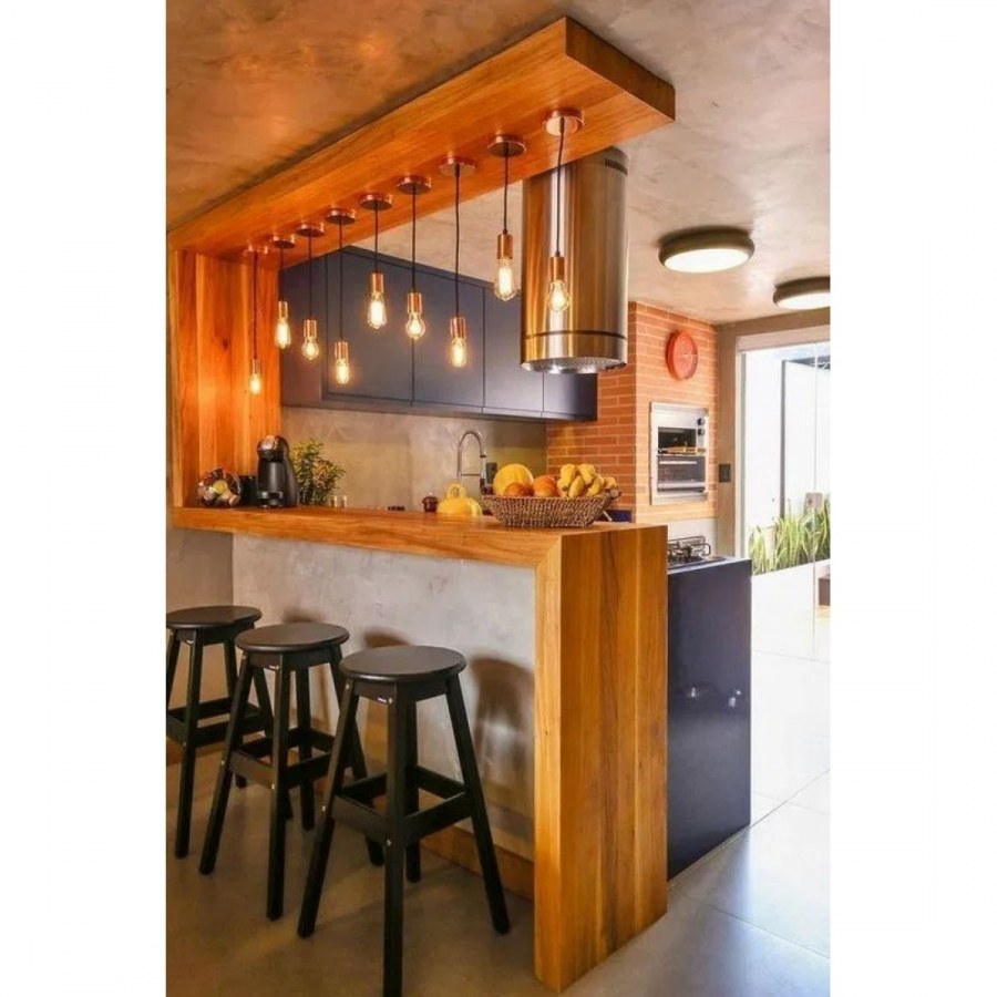 Подсветка над барной стойкой