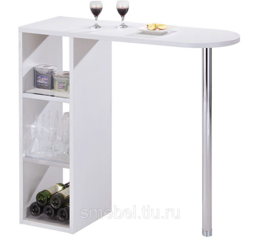 Стойка барная 1638w белый