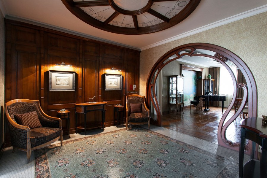 Модерн ар нуво интерьер