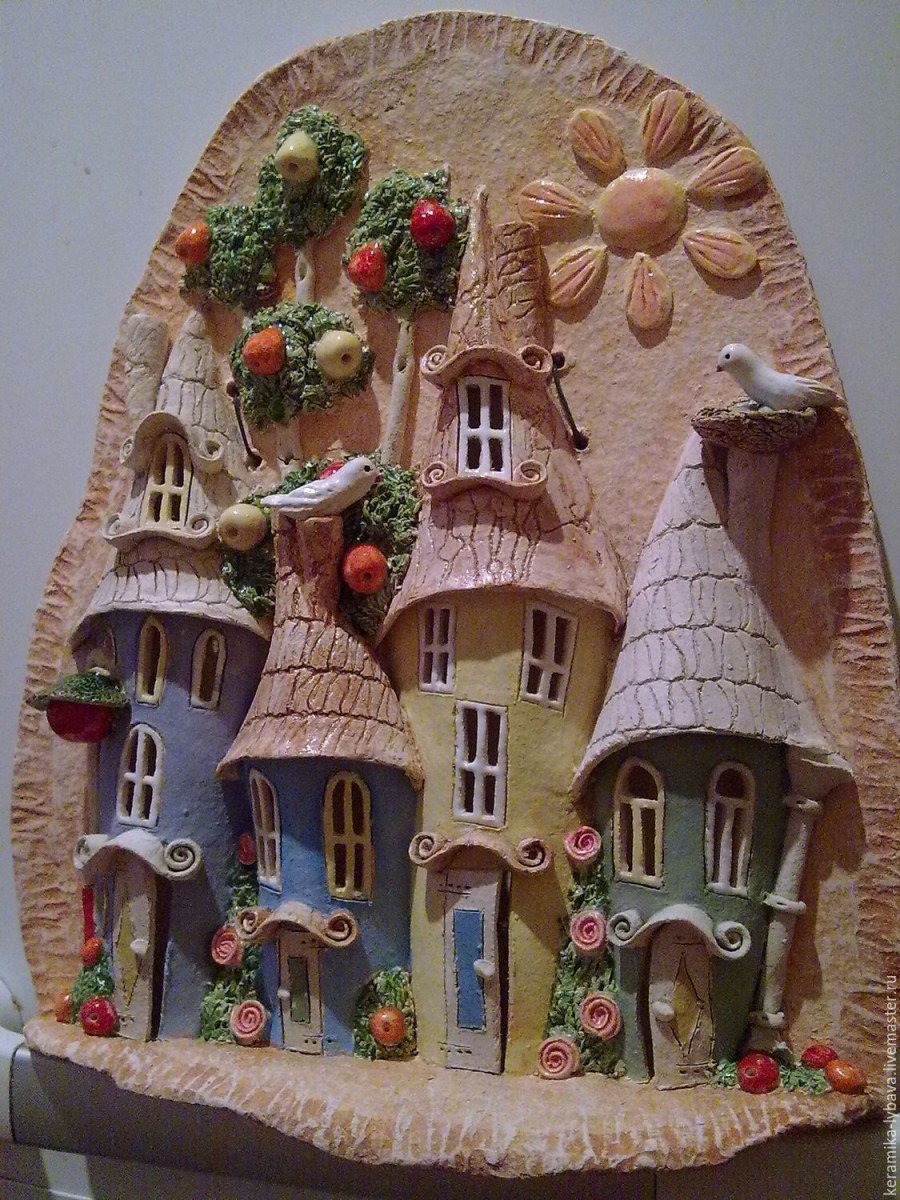 Декоративные керамические панно