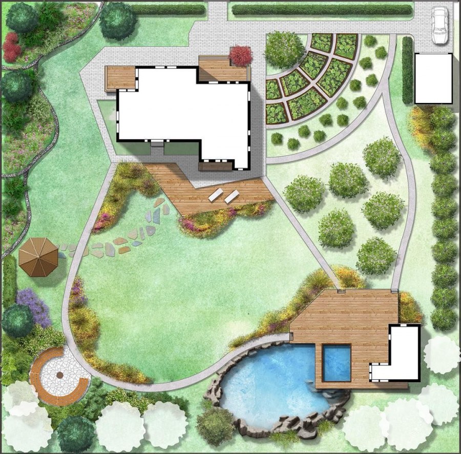 Генплан малого сада