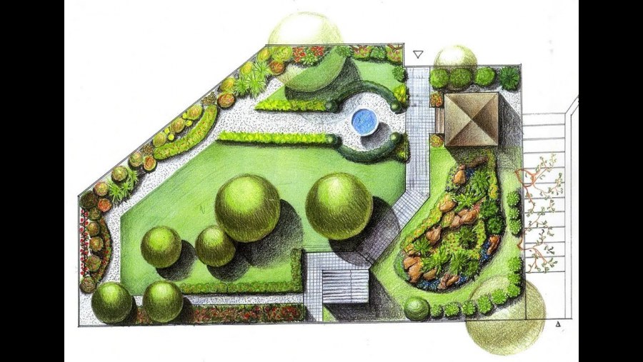 Генеральный план сада
