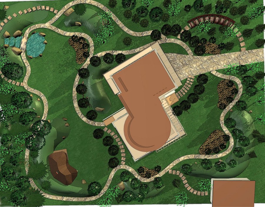 Вертикальная планировка ландшафта