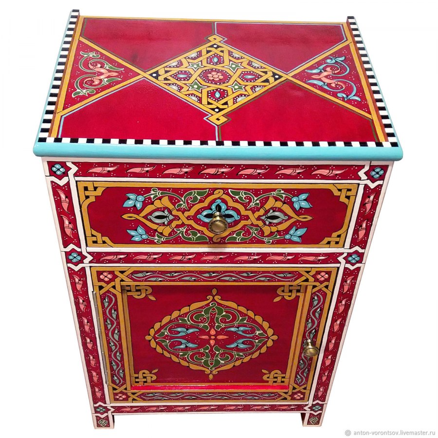 Тумбочка с китайским иероглифом