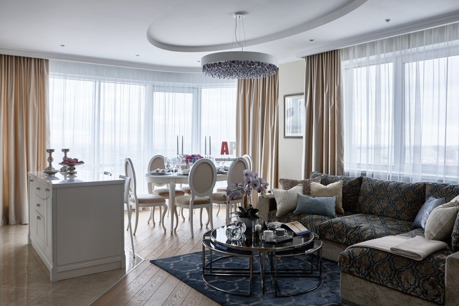 Коллаж Неоклассика гостиная