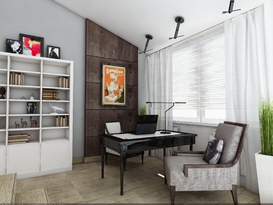 Дизайн квартиры свободной планировки