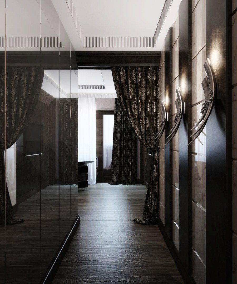 Однокомнатная квартира на Ленинском проспекте дизайн