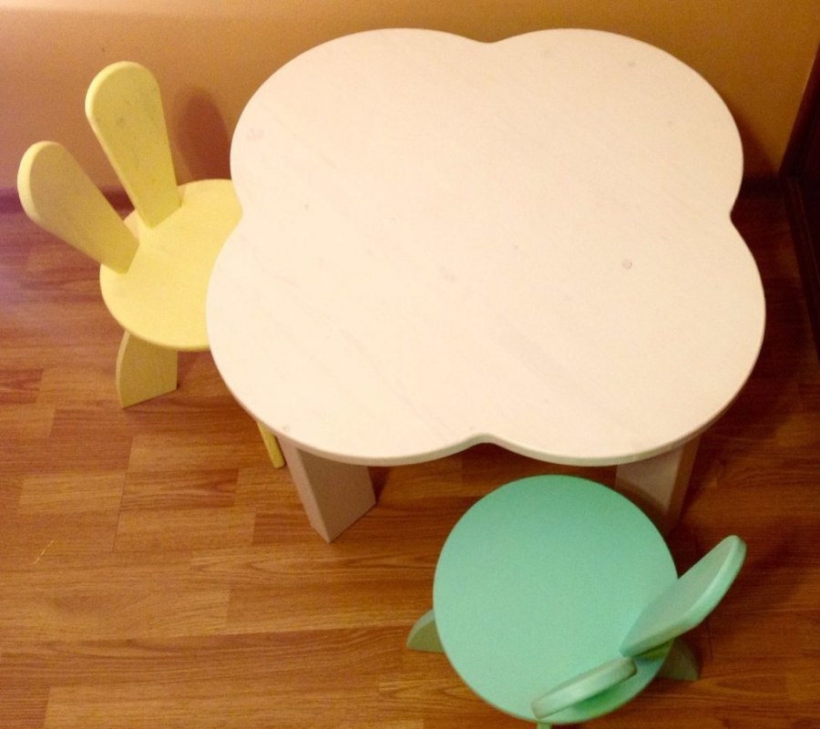 Шкаф домик желтый